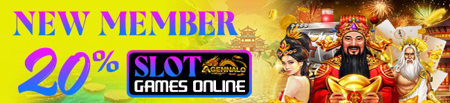 AGENNALO SLOT NEW  MEMBER 20%